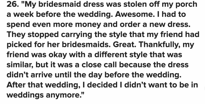 The stress of having to figure things out and letting other people down is enough pressure to put you off