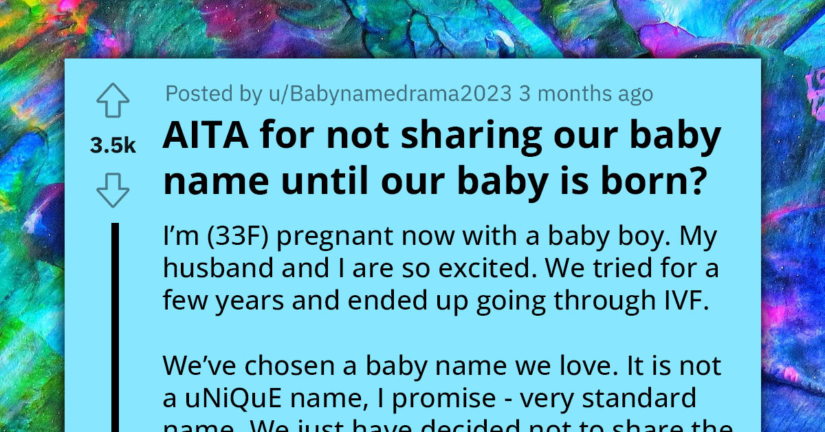 Pregnant Woman Under Pressure From Mother-In-Law To Reveal Baby’s Name