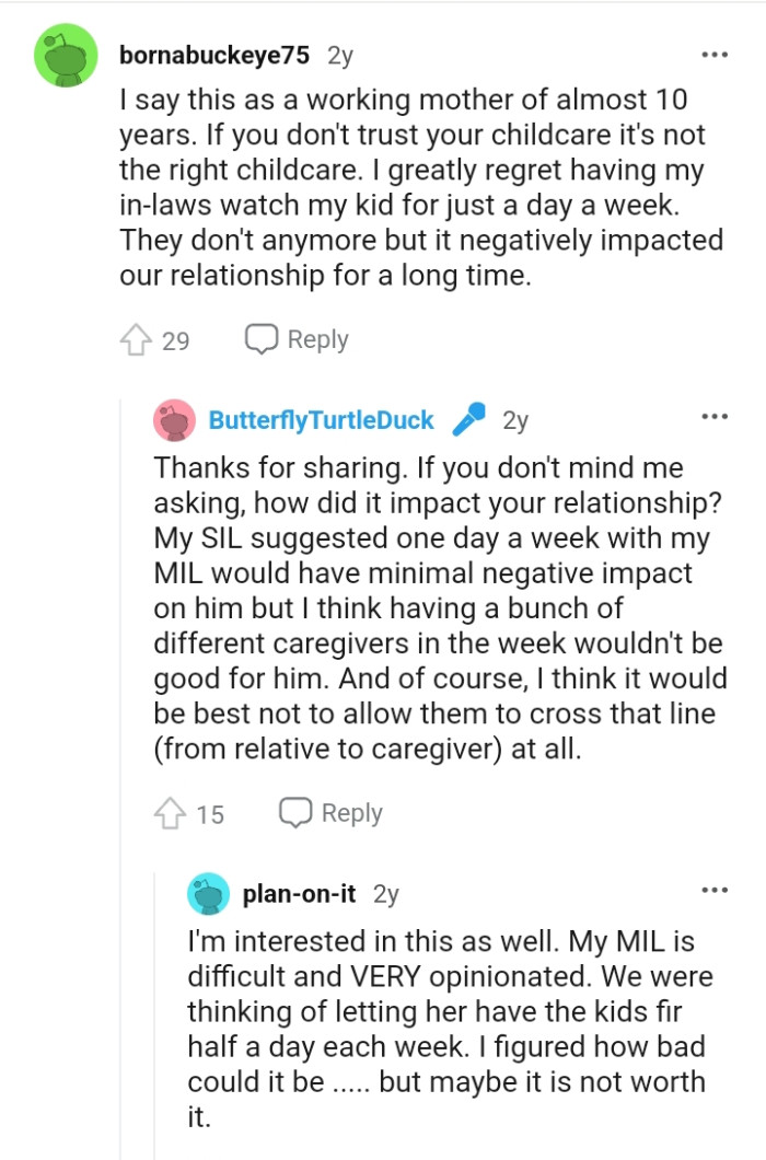 From a Redditor who is a working mom of close to a decade