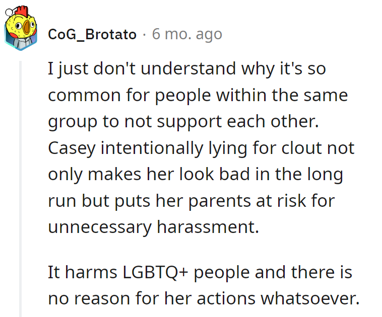 Casey's clout-chasing lies? Drama better suited for TV.