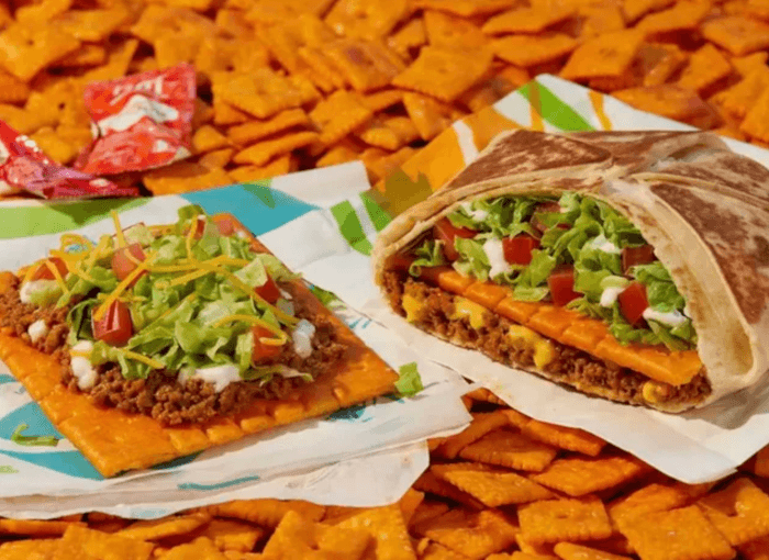6. Taco Bell is Unleashing Tostadas and Crunchwraps Made with Gigantic Cheez-Its