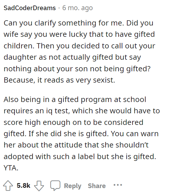 This is actually a pretty important observation as well because it very well could be.