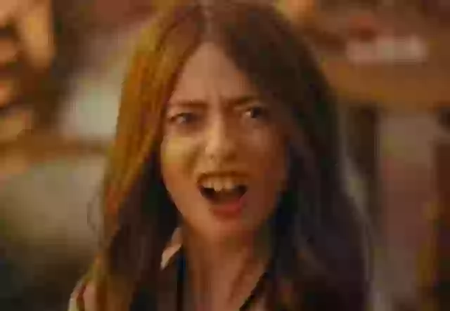 The interview was abruptly cut short.