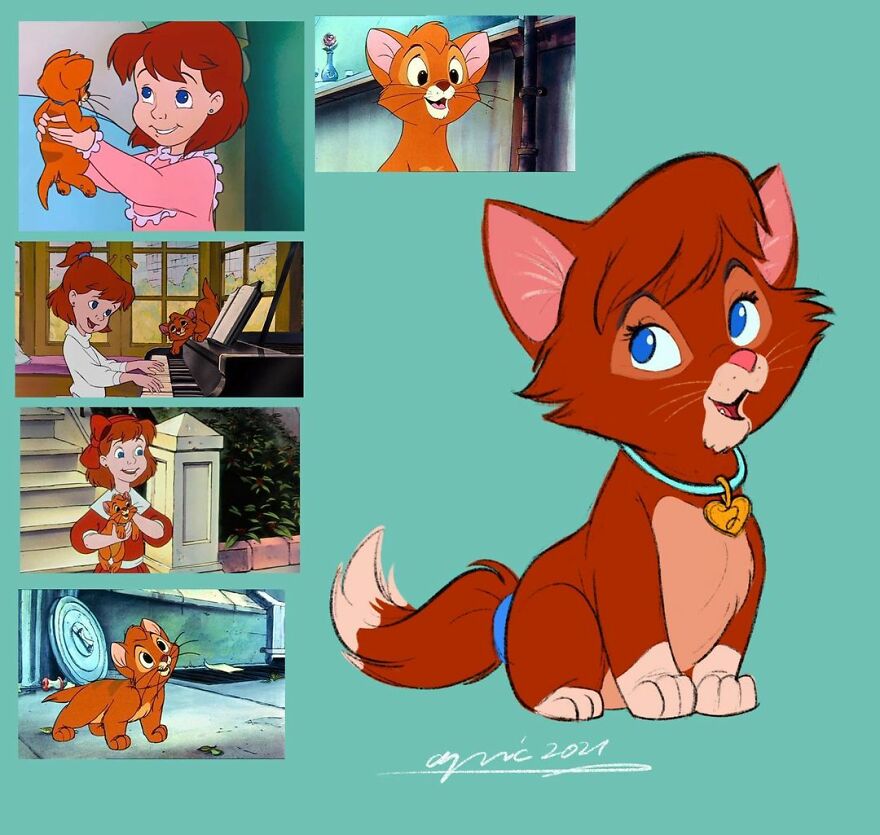 18. Jenny Foxworth, from Oliver & Company