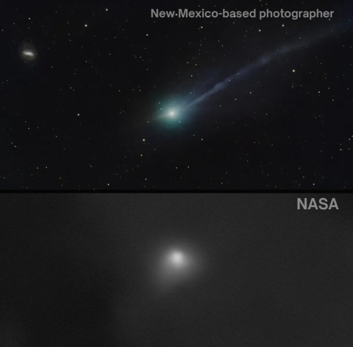 "Interstellar Object 3i/Atlas as Captured by an Amateur Astronomer & Space Agency with a Budget Nearly of $25 Billion"