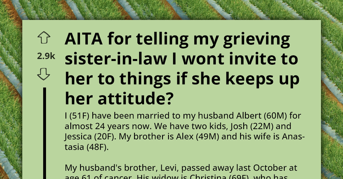 Family Tension Explodes As Woman Calls Out Grieving SIL For Bodyshaming Her Daughter