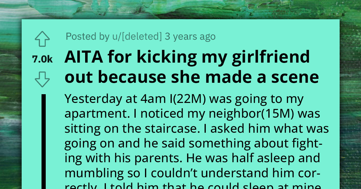 Man Kicks Girlfriend Out Over Misunderstanding Of His Good Deed, Asks If He Was Wrong