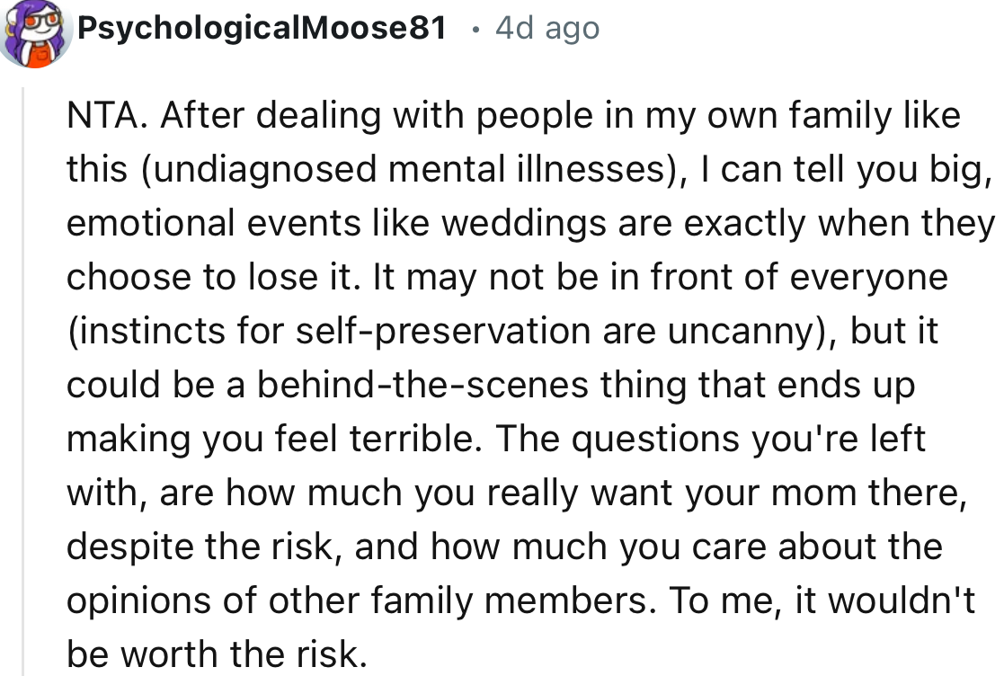 Check out some interesting comments below: