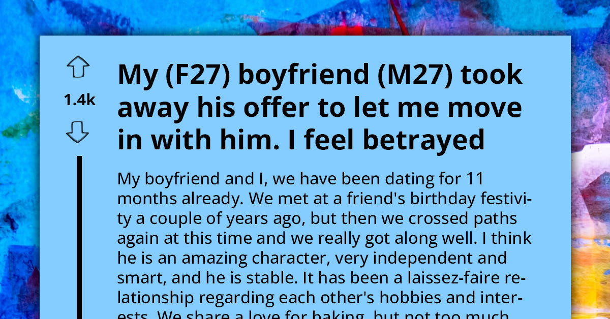 Boyfriend's Last-Minute Doubts Complicate Moving In Together