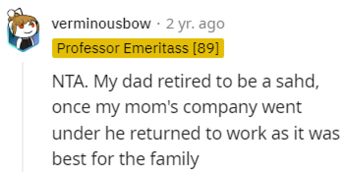 Doing What's Best for the Family