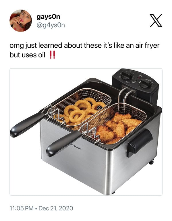 26. We want one that doesn't use oil