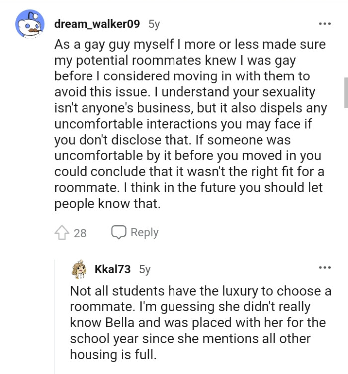 It dispels any uncomfortable interactions