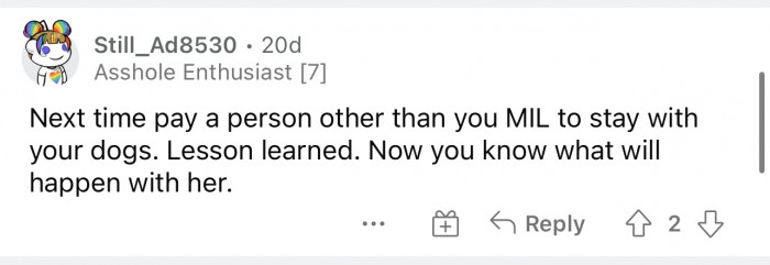 This is true. Just choose someone else next time.