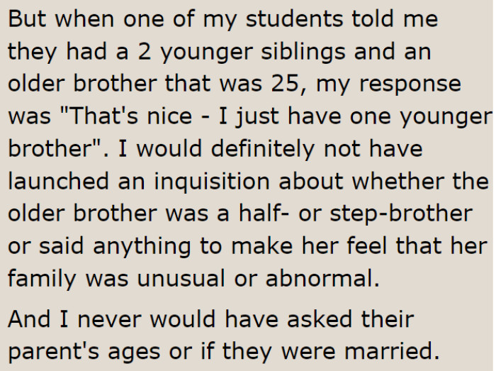 This is how the teacher should've handled the situation.