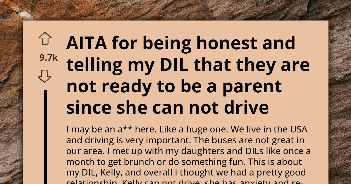 She Drove Her Daughter-In-Law Everywhere — Then One Comment Sparked A Major Family Blow-Up