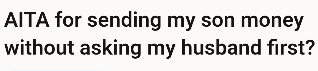 The headline...