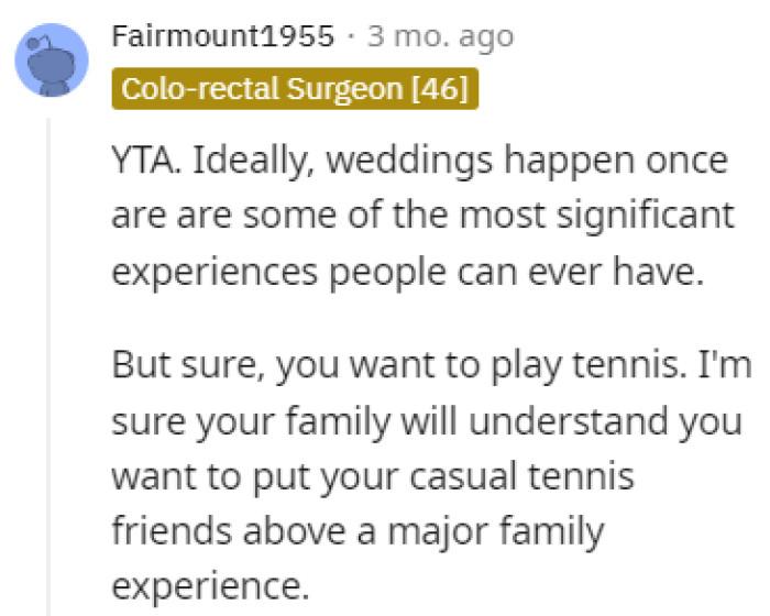 A once-in-a-lifetime event, hopefully