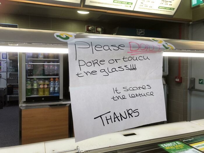 35. I've Put Up A Sign But It’s Gonna Be Ignored Anyway