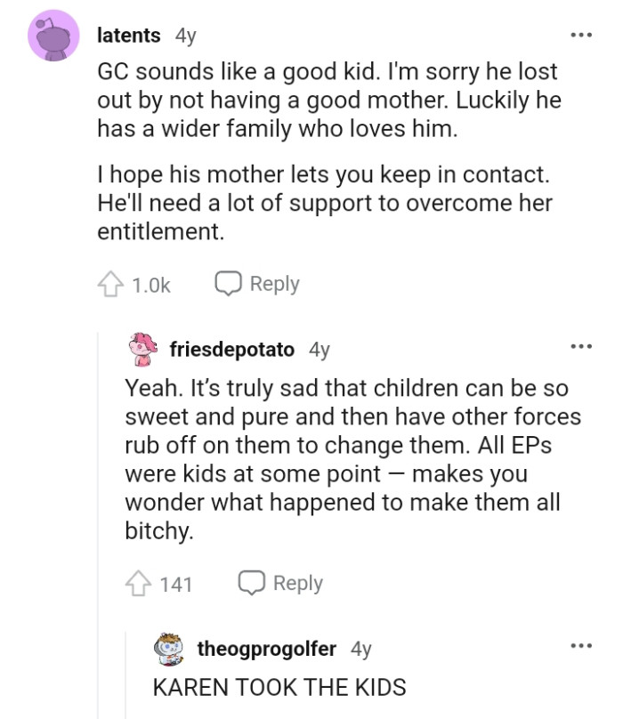 And the comments roll in...