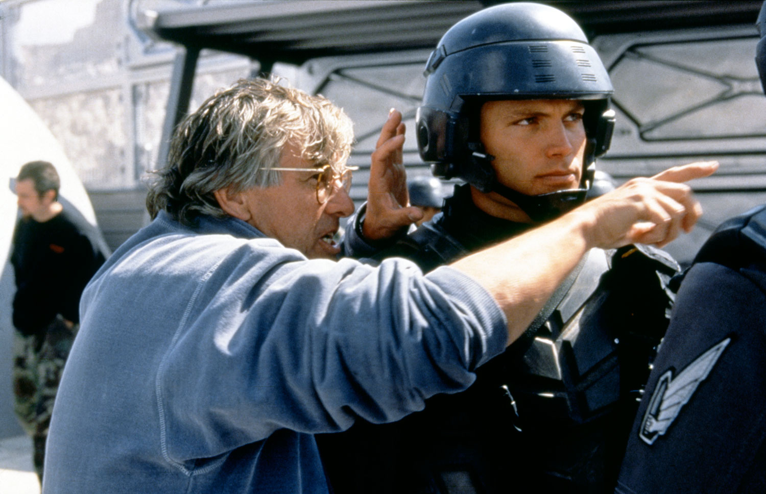 'Starship Troopers' Director Paul Verhoeven, Alongside Casper Van Dien