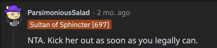 Since her sister is acting irrationally and blaming OP, if she evicts her, she should ensure to do it legally
