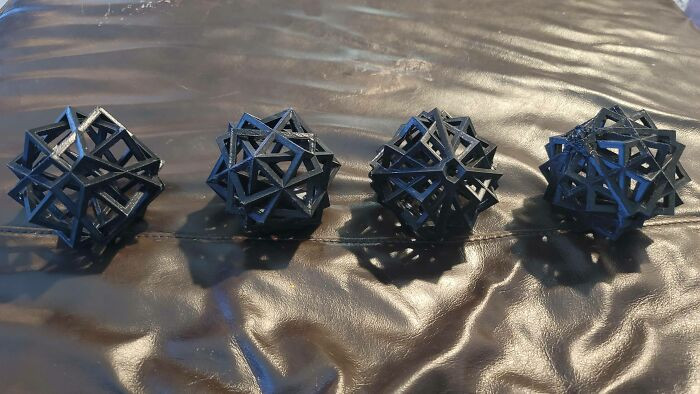 "I Made These Mathematical Objects 15 Years Ago In College, And Finally I've Been Able To Print Them"