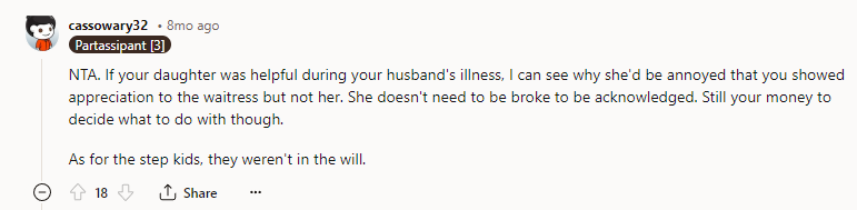 I can see why she'd be annoyed