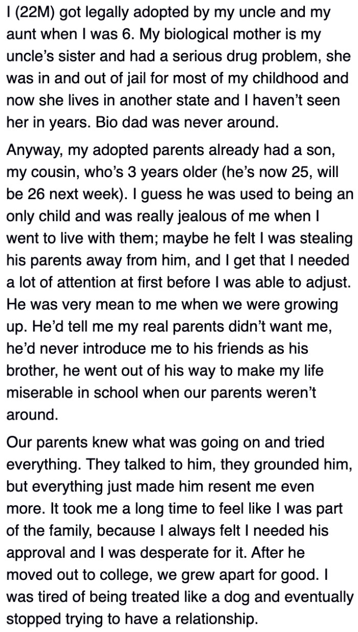 OP's Family Background