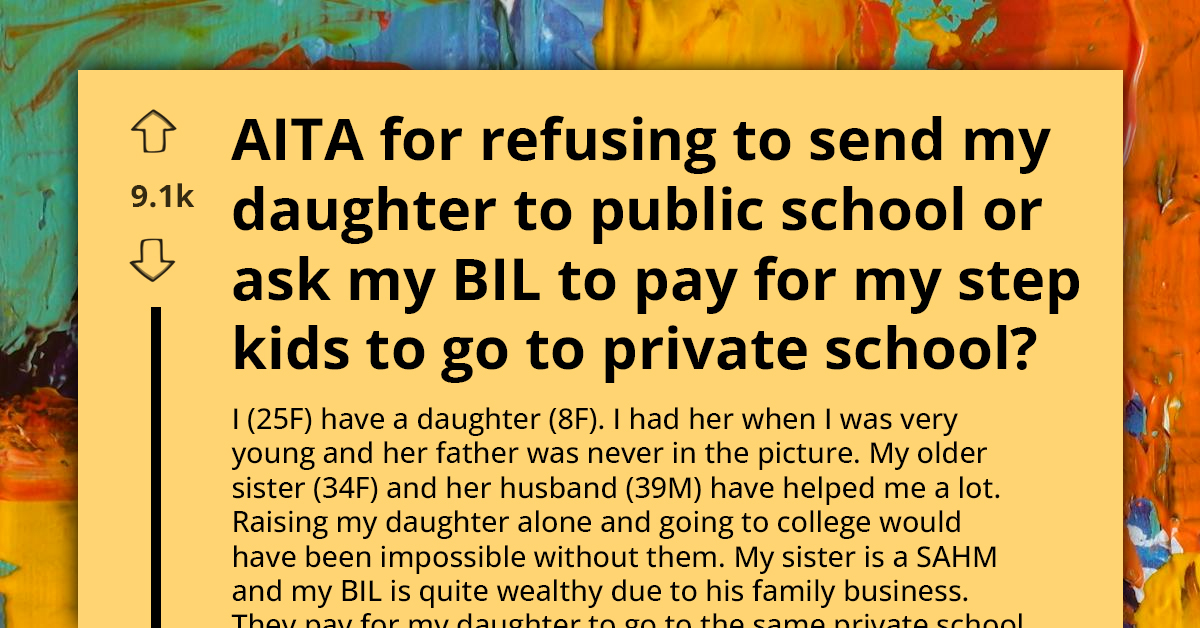 Husband Forces Wife to Pull Daughter from Private School for the Sake of Step-Sibling Fairness