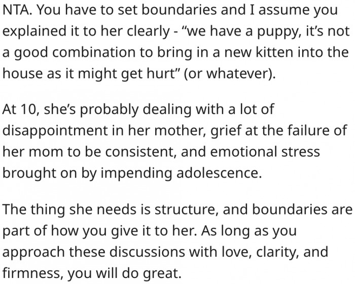 9. Setting boundaries will solve the problem.