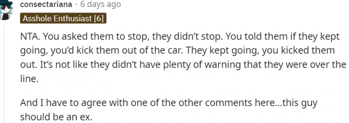 10. They had plenty of warning but still crossed the line