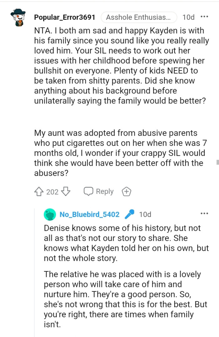 Plenty of kids need to be taken from bad parents