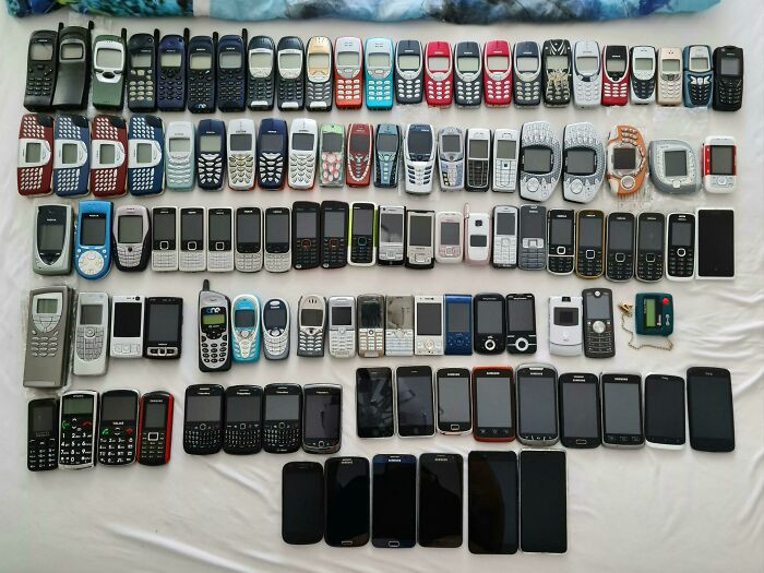 24. My Collection Of Vintage Mobile Phones, Ongoing Since 2006