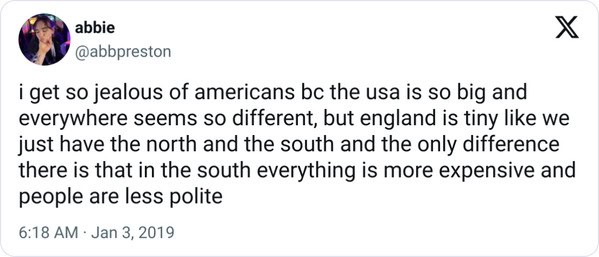 8. Everywhere seems so different