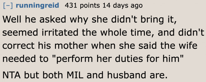 Redditors believe that the only one who isn't the a**hole in the situation is the original poster.