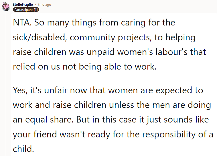 Both Op and Op’s friend are wrong about the meaning of a «village.» God forbid Op has to deal with a hardship one simply cannot handle on his/her own and see how far paying services go.