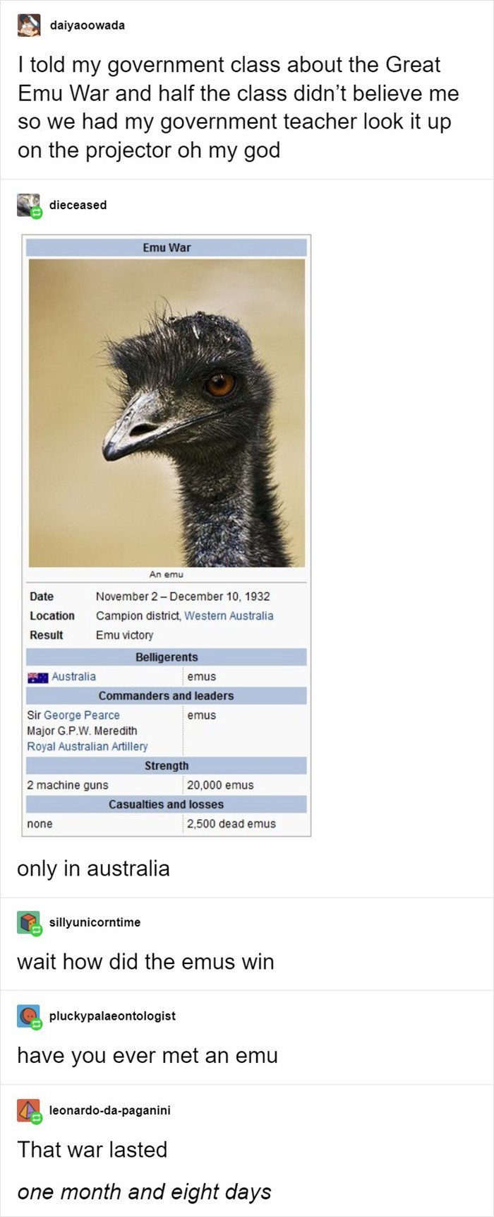 31. Great Emu War