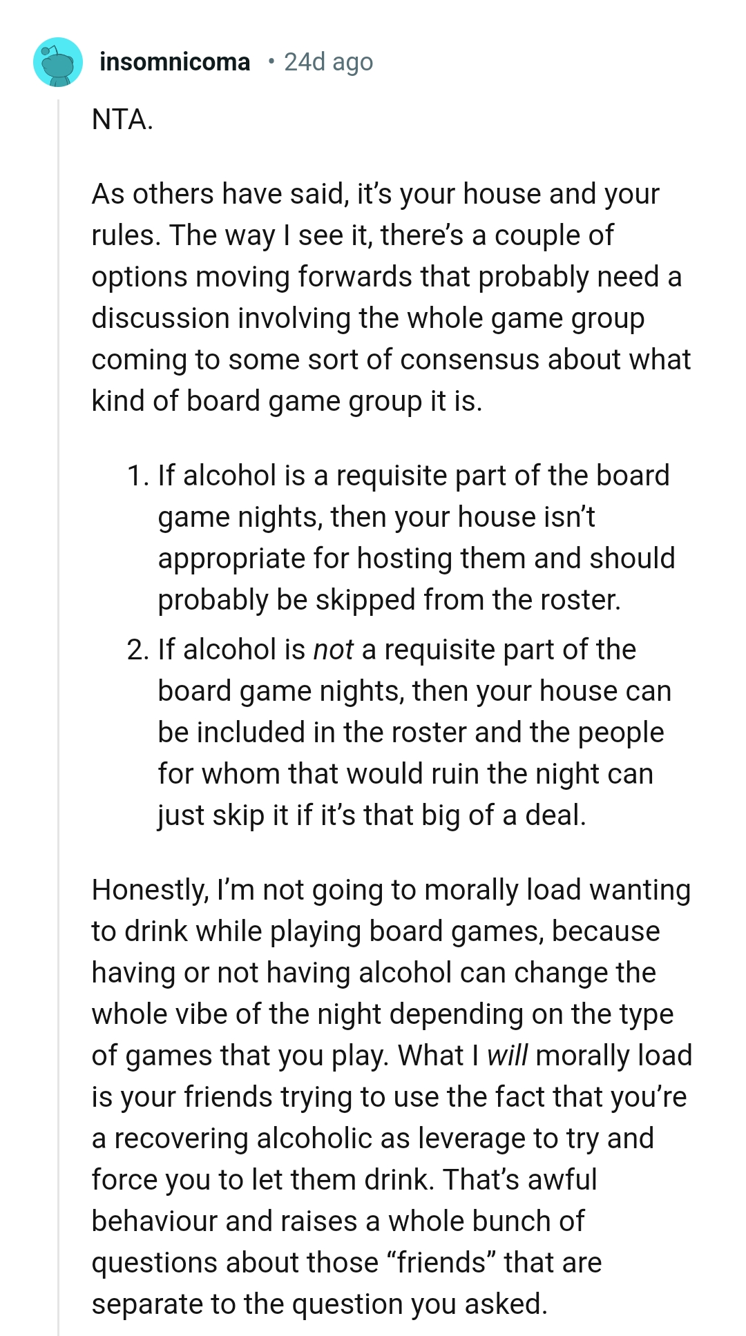 There are a couple of options moving forward