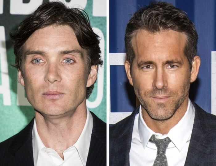 14. Cillian Murphy and Ryan Reynolds were both born in 1976