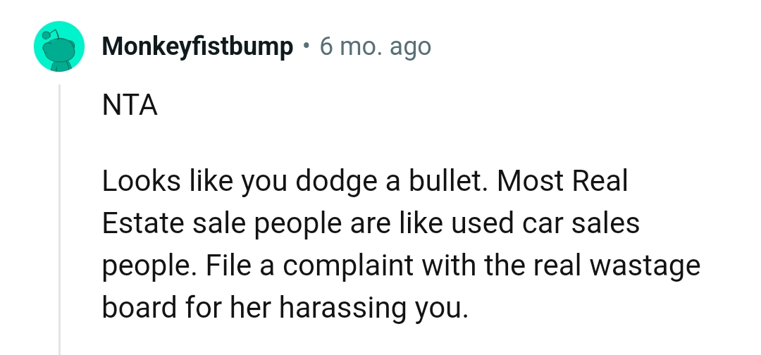 Most real estate salespeople are like used car salespeople