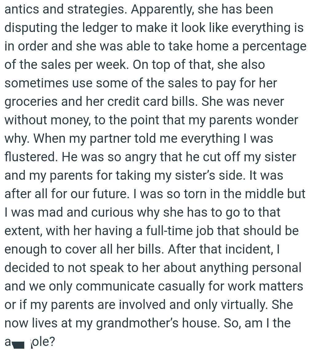 The OP was mad and curious why she had to go to such lengths, given that she had a full-time job