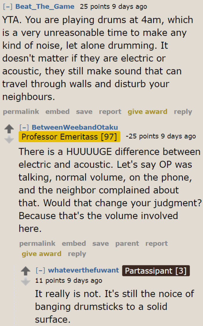 The tapping sounds can travel through walls and disturb any sleeping neighbor.