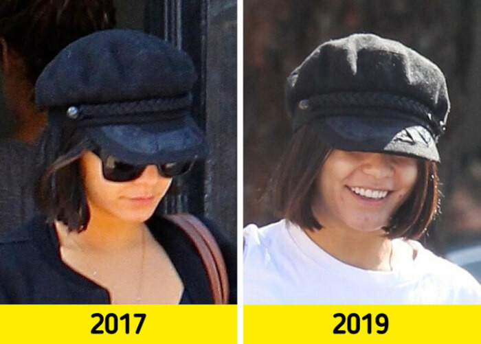 18. Vanessa Hudgens is head over heels in love with her headgear.