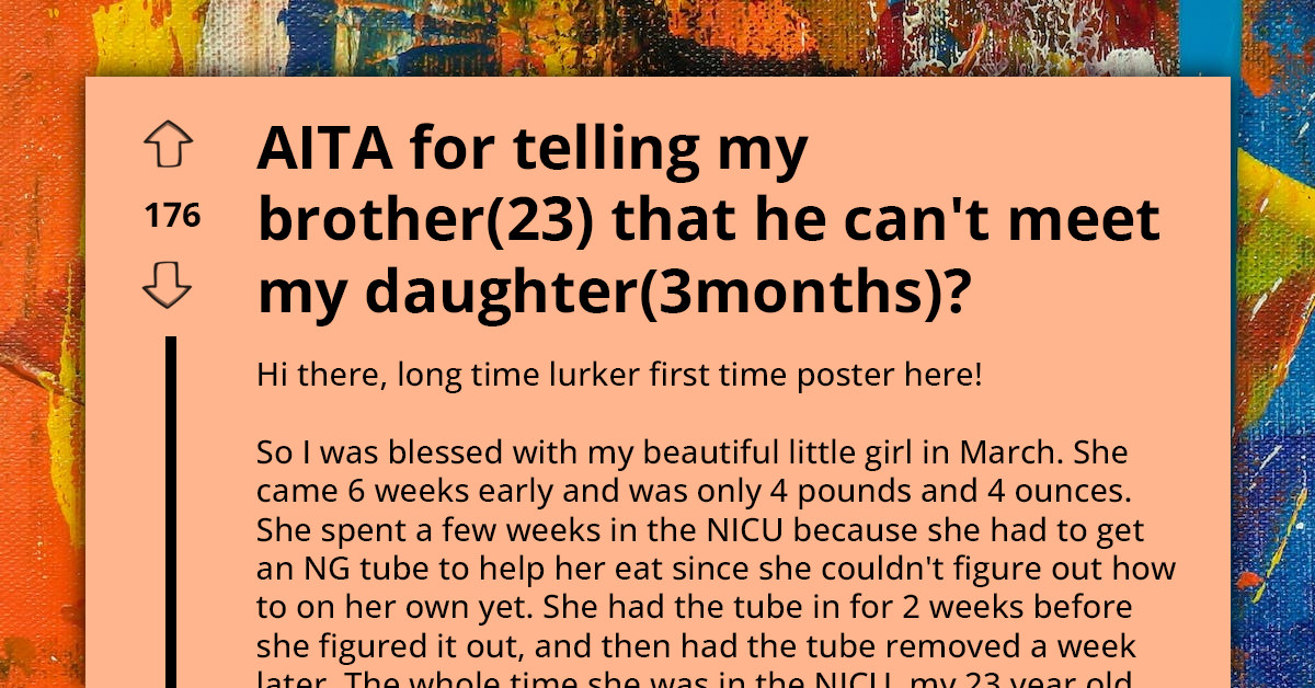 Woman Refuses To Let Her Drug-Addicted Brother Meet Her Baby, Gets Cut Off While Being Called Hypocrite