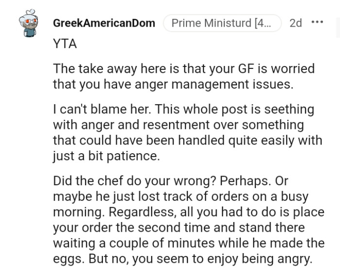 The whole post is seething with anger