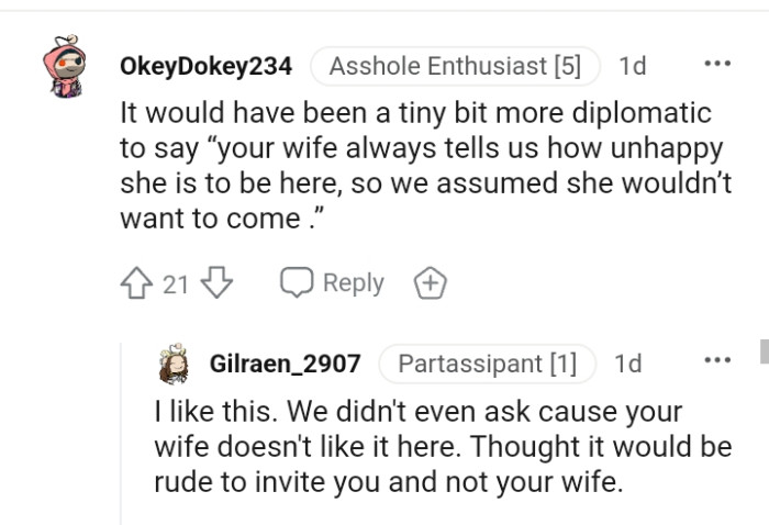 How it would have been a little bit more diplomatic