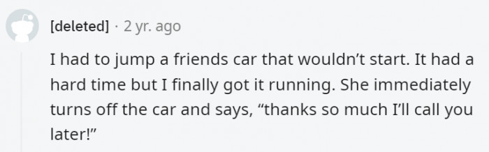 All that effort, and for what exactly?