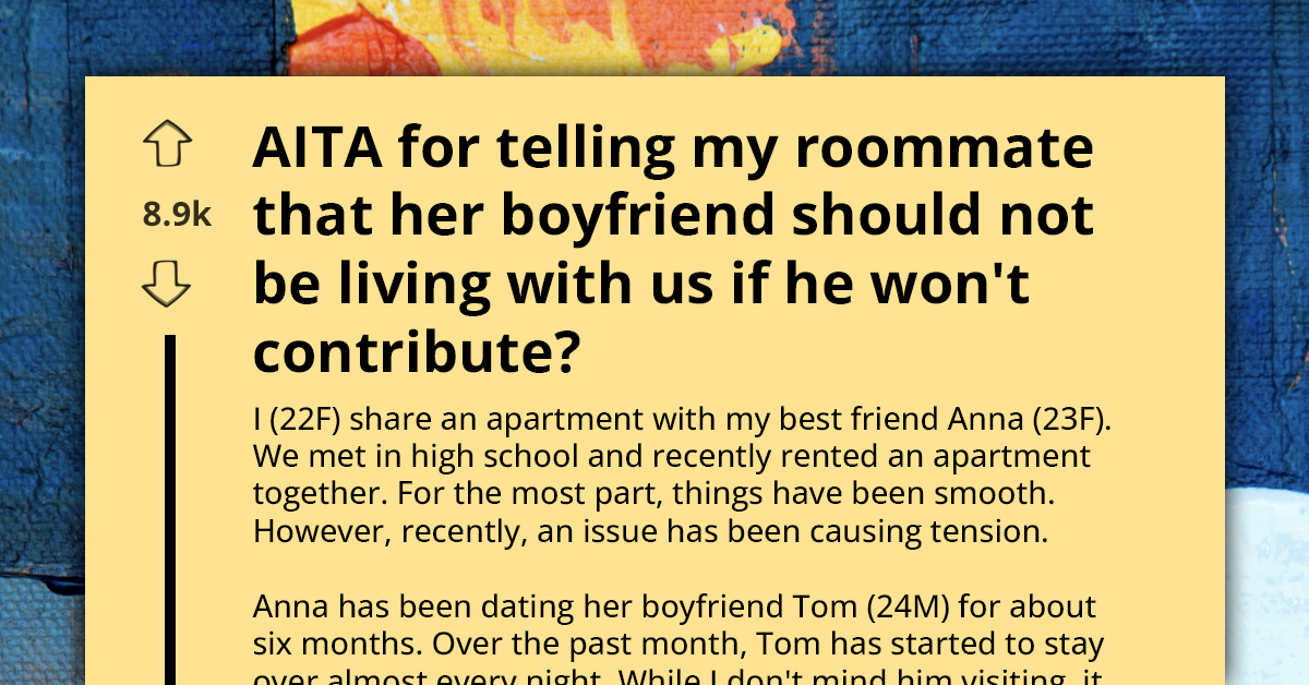 Girl Frustrated With Paying Higher Bills Because of Roommate's Boyfriend, Asks for Justice
