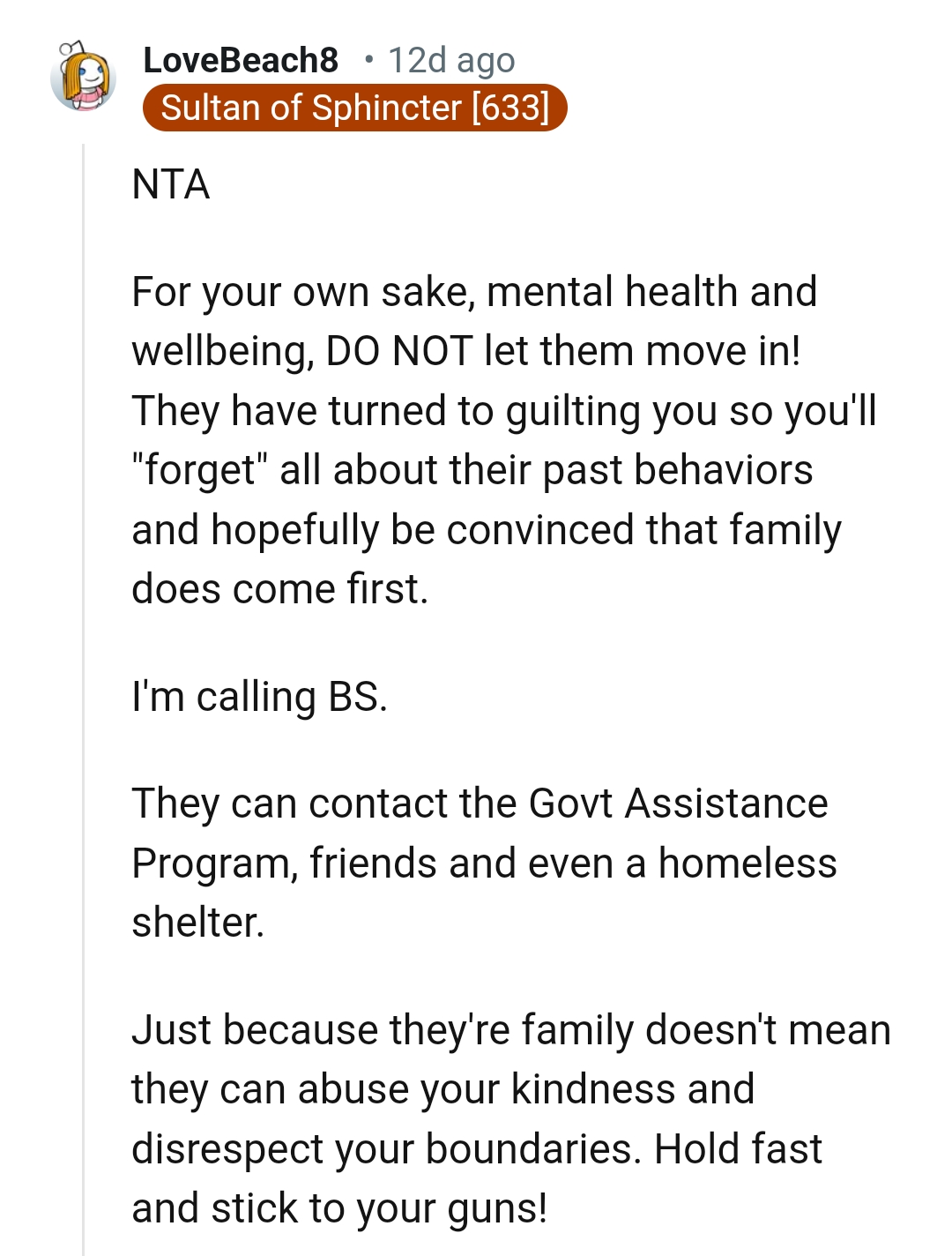 The Reddit post went fairly viral with a thousand comments, and here are some of the most upvoted ones