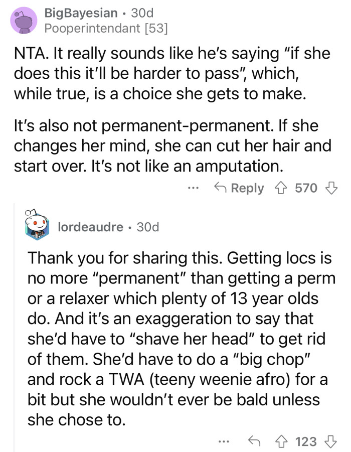 OP's husband is exaggerating his statements.